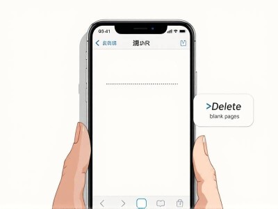 苹果手机wps怎么删除空白页