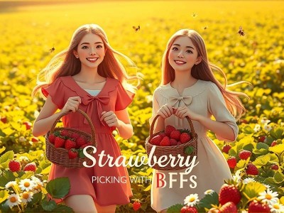 和闺蜜摘草莓文案朋友圈短句
