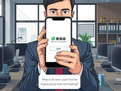 企业微信退出后再加入找不到原来的群聊信息了怎么办
