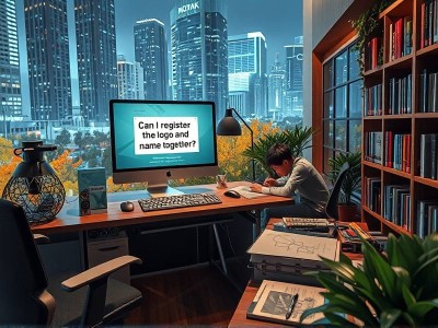 商标注册logo和名字注册一起可以吗