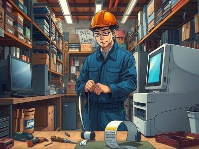 商品价签打印机更换色带