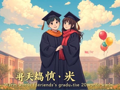 给好友的留言暖心的话20字毕业