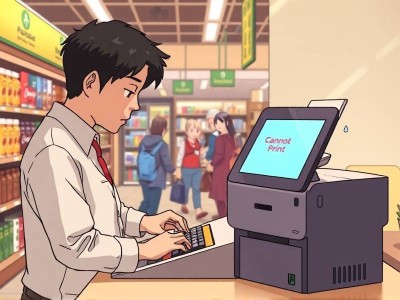 收银的打印机无法打印