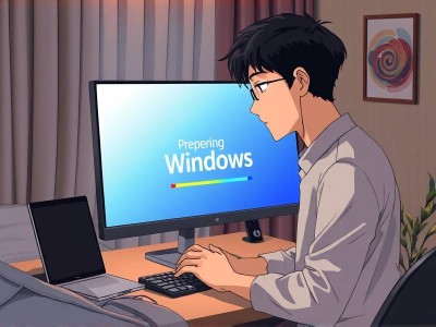 电脑开机显示正在准备windows怎么办