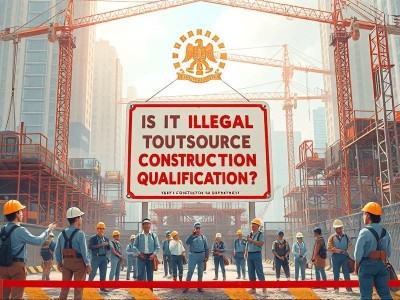 企业施工资质代办违法吗