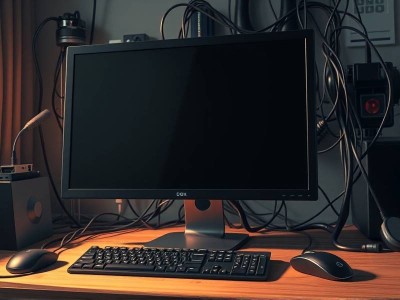 电脑开机无信号输入黑屏