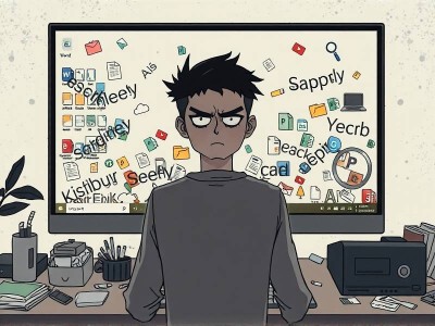 电脑开机桌面上的文件不见了