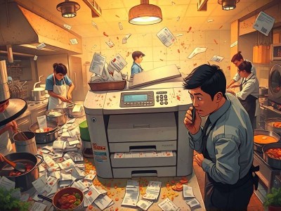 后厨打印机不出单是什么原因