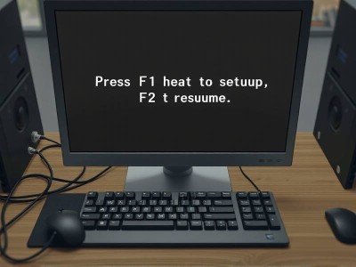 电脑开机显示press f1 to enter setup f2 to resurne