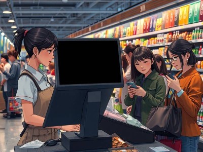 收银台电脑黑屏是怎么回事
