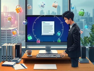 对文档进行加密的操作是( )