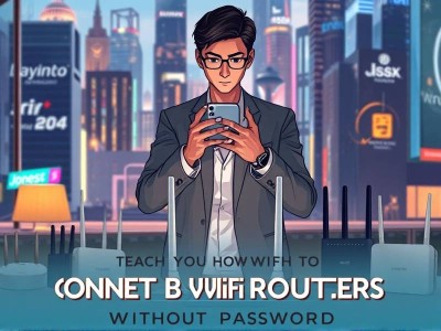 教你不用密码连接附近wifi路由器