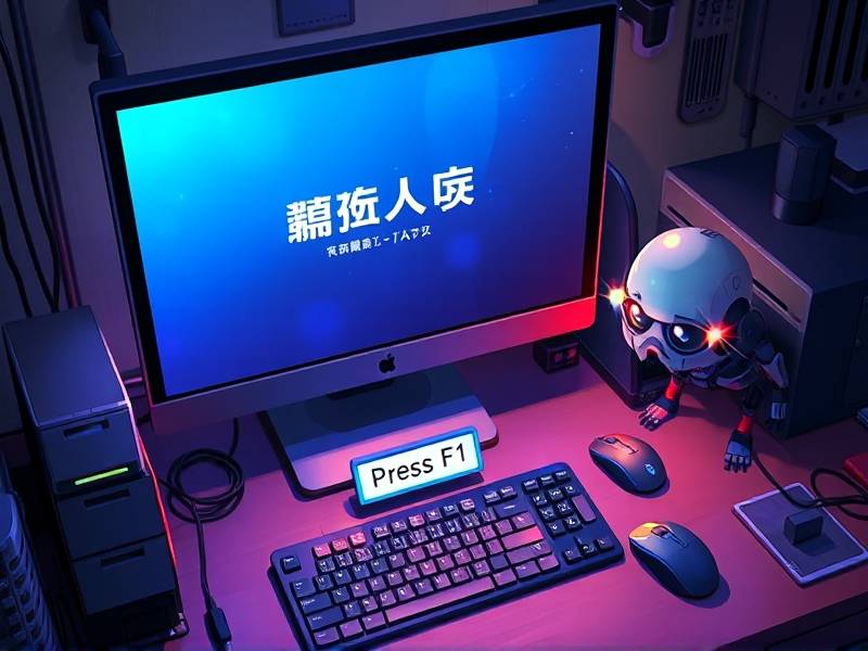 电脑开机让按f1