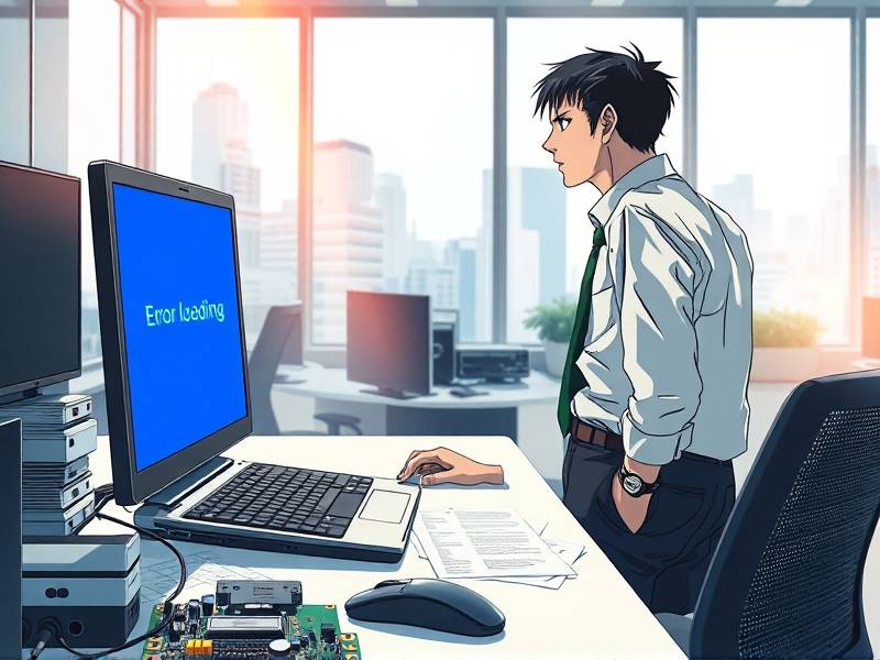 电脑开机提示error loading