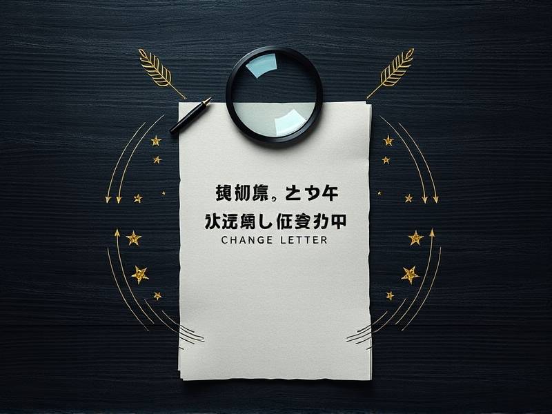公司名称和法人变更说明函
