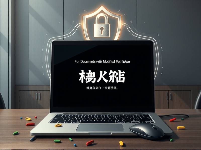 对于设置了修改权限密码的文档
