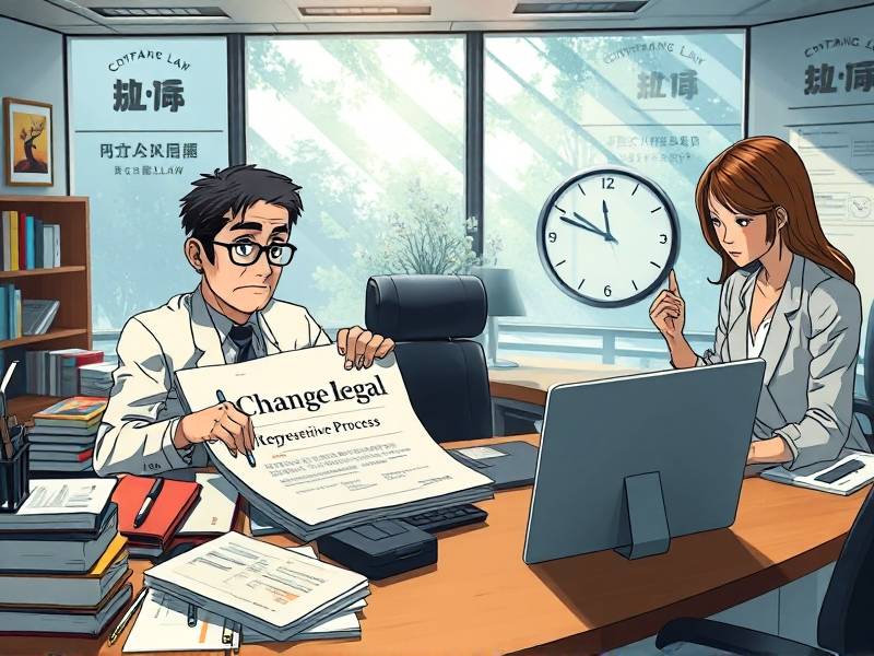更换法人一般多长时间