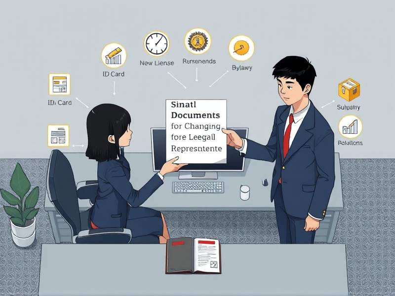 更换法人代表需要什么资料