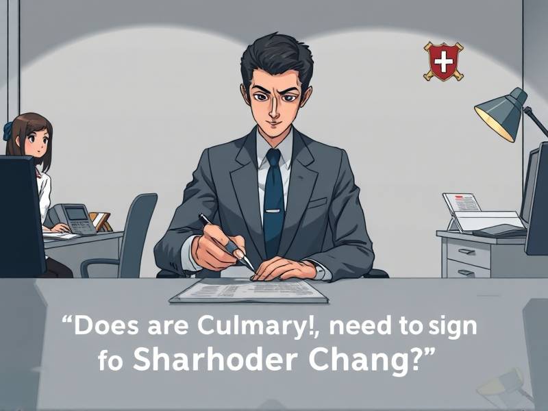 股东变更需要法人签字吗