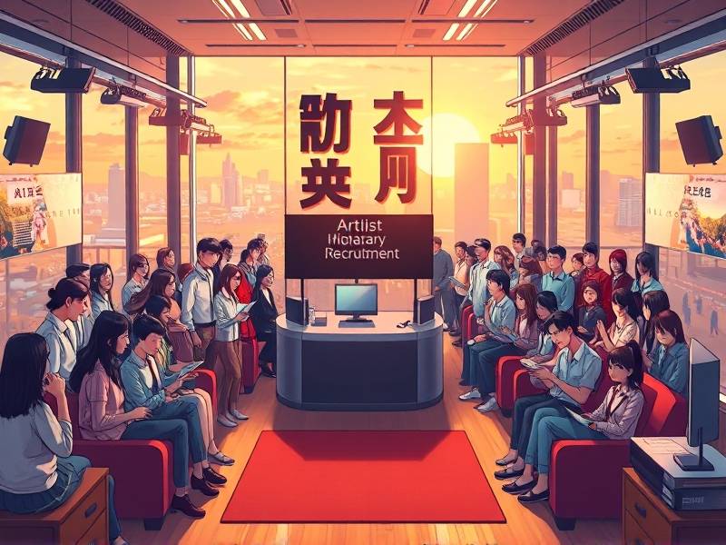 广州传媒公司招聘艺人