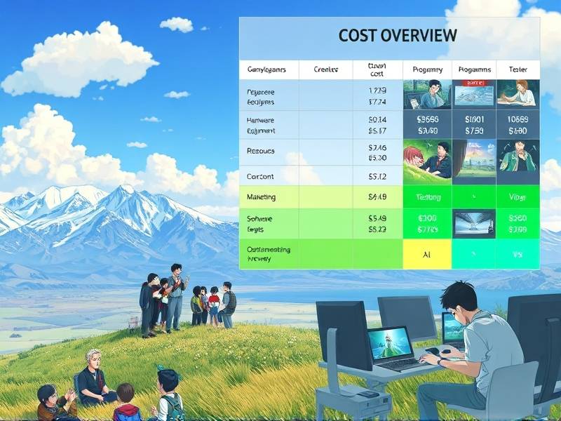 果洛游戏开发流程及费用