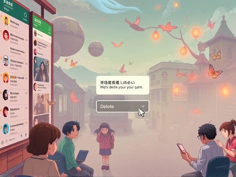 企业微信群消息怎么删除