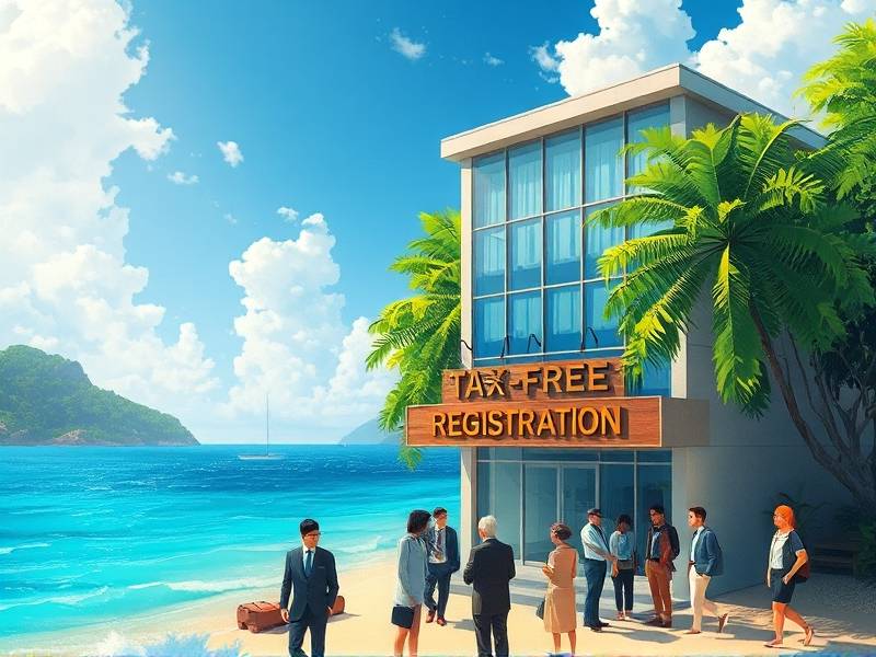哪个小岛注册公司免税