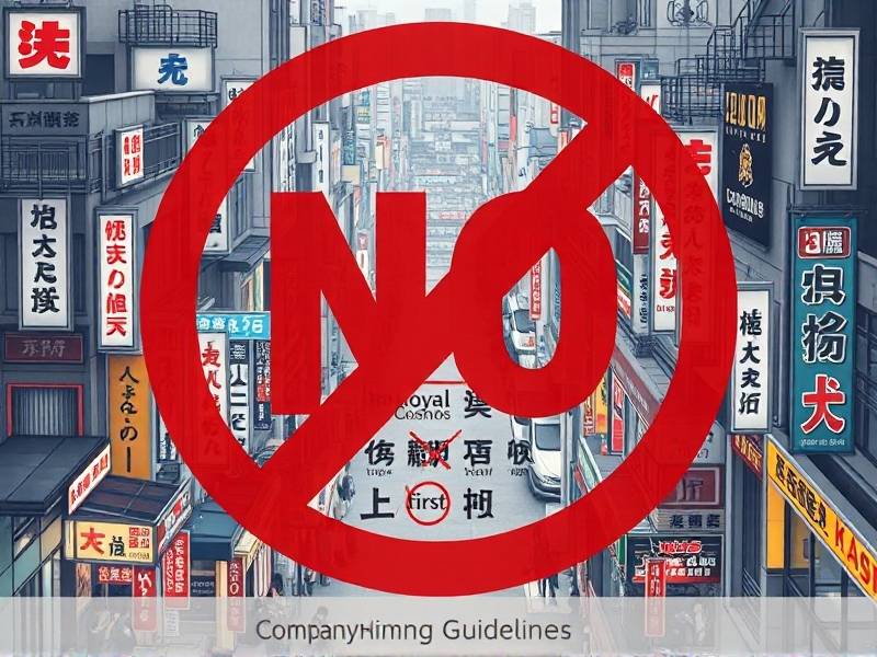 哪些名字不能注册公司