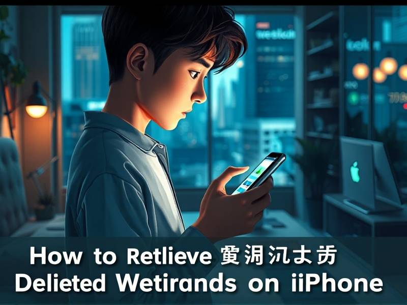 苹果微信删除的好友怎么找回