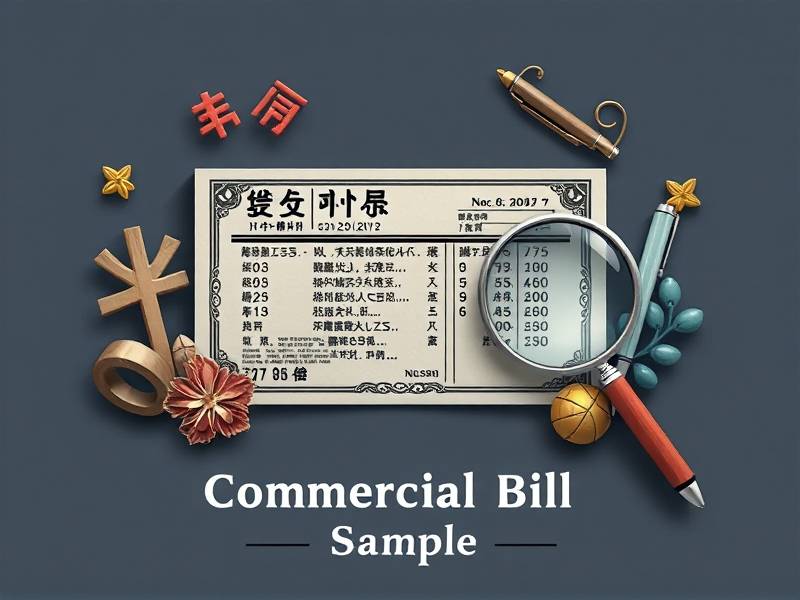 商业汇票样本