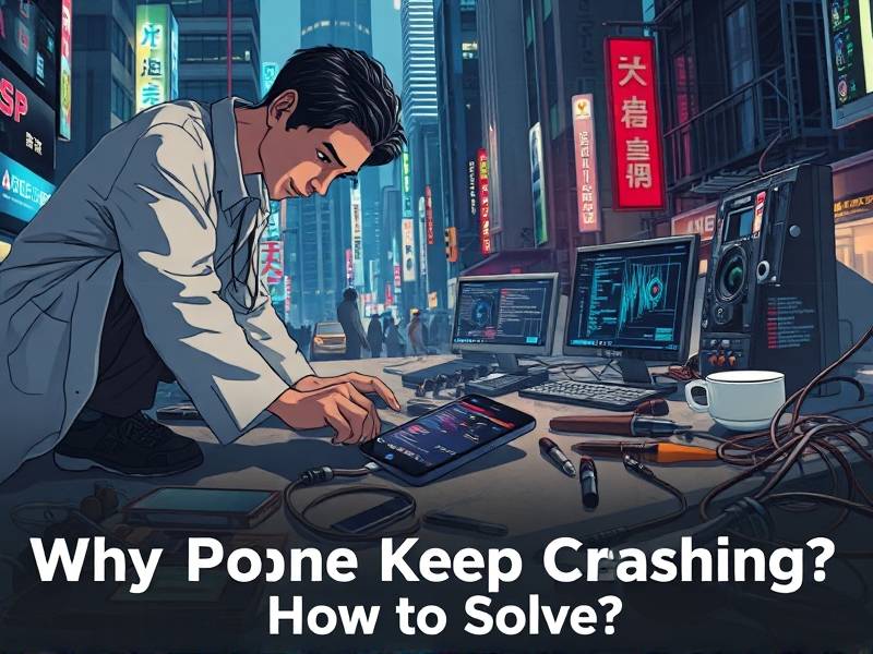 手机老是闪退为什么,怎么解决