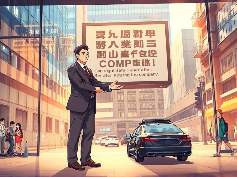 收购公司后可以用公司资质吗