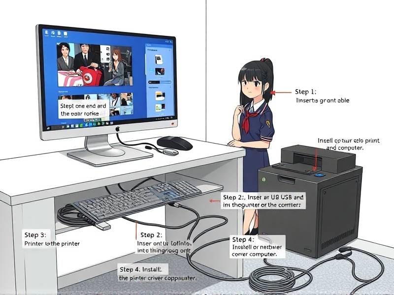 收银打印机怎么连接电脑