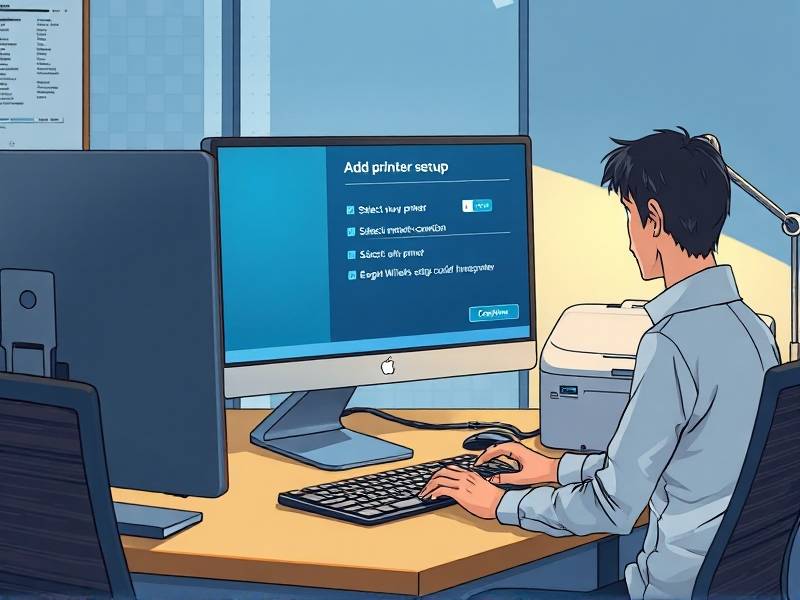 台式电脑如何wifi连接打印机