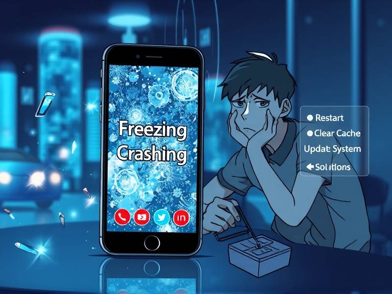 手机突然闪退卡顿怎么办